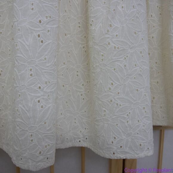 NEW Madewell Eyelet Lucie Tie-Strap Tiered Midi Dress, XL - Picture 14 of 16